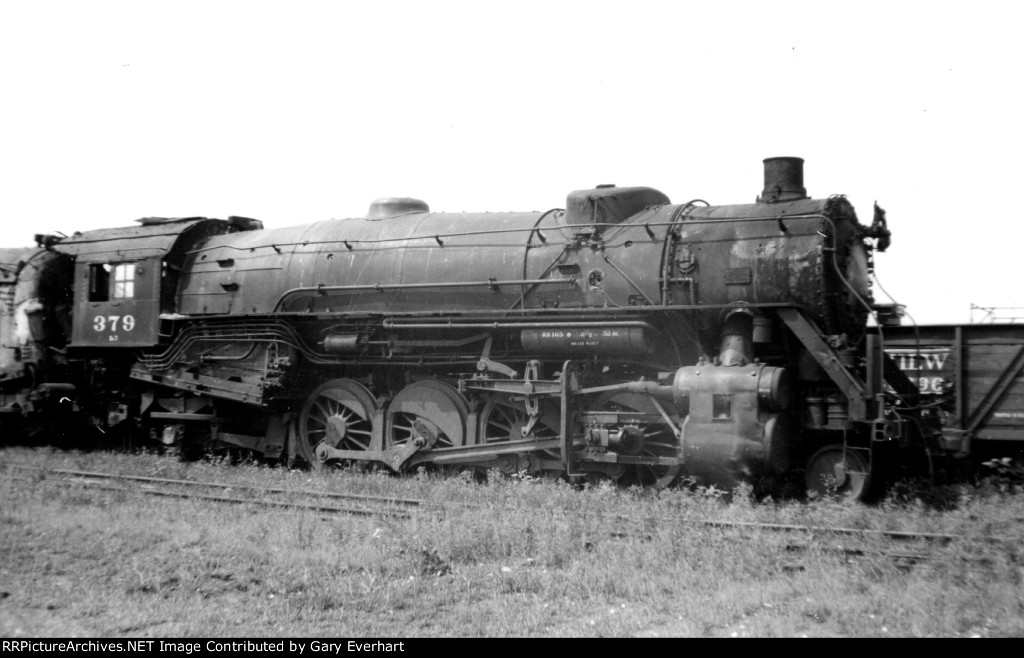 MILW 2-8-2 #379 - Milwaukee Road